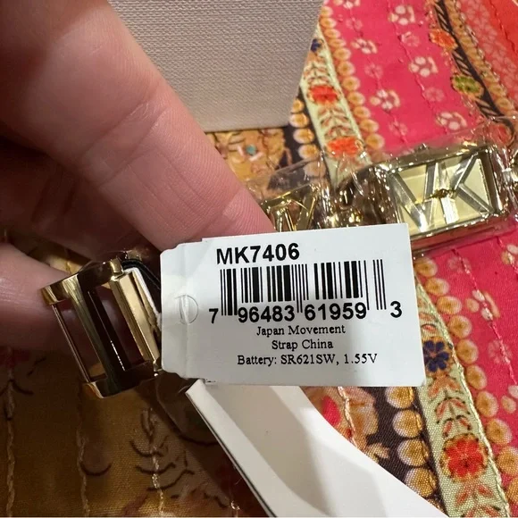 Michael Kors MK Empire Watch – MK7406 – Gold-Tone Stainless Steel- NWT - Picture 10 of 10